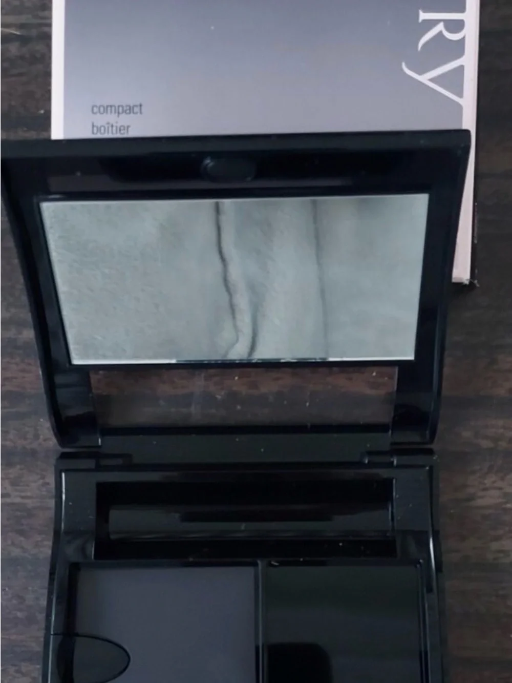 Mary Kay Black Compact New in Box